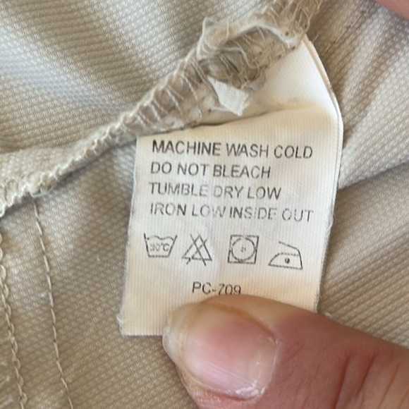 IZOD X-treme Function Golfwear Beige Windbreaker Pullover Vest, XXL - Picture 9 of 13